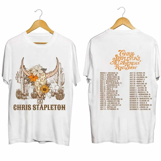 Chris Stapleton All American Road Show 2024 Tour Shirt, Chris Stapleton Fan