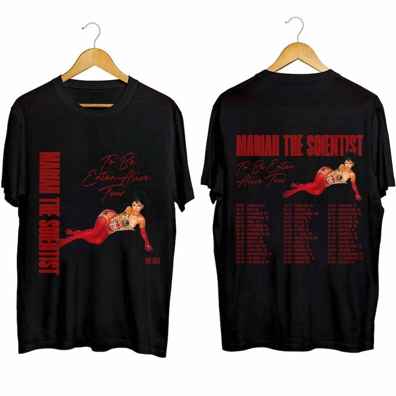 Mariah The Scientist - To Be Eaten Alive Tour 2024 Shirt
