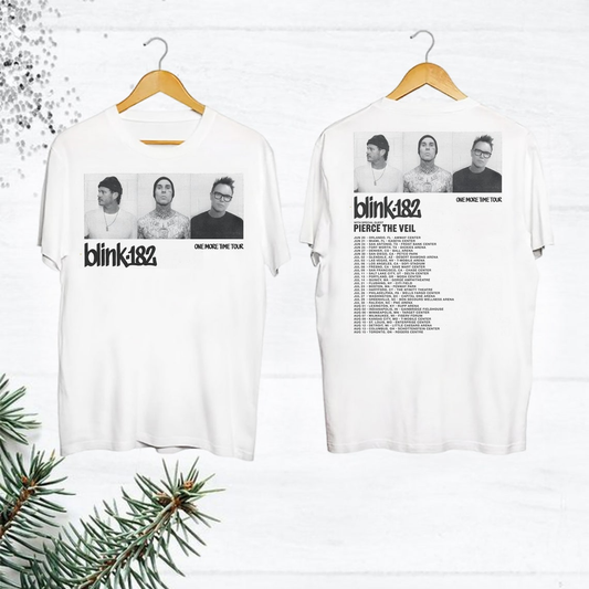 182 Blink T-shirt 2024, One More Time 2024 Shirt, B182 Tee