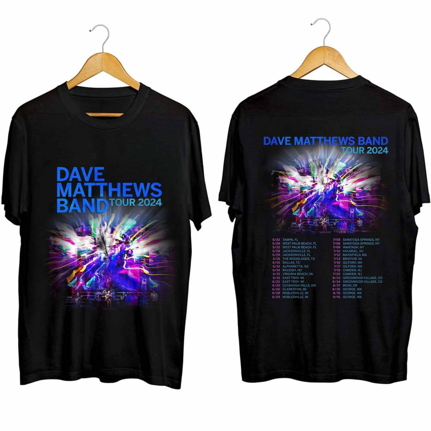 Dave Matthews Band 2024 Tour Shirt