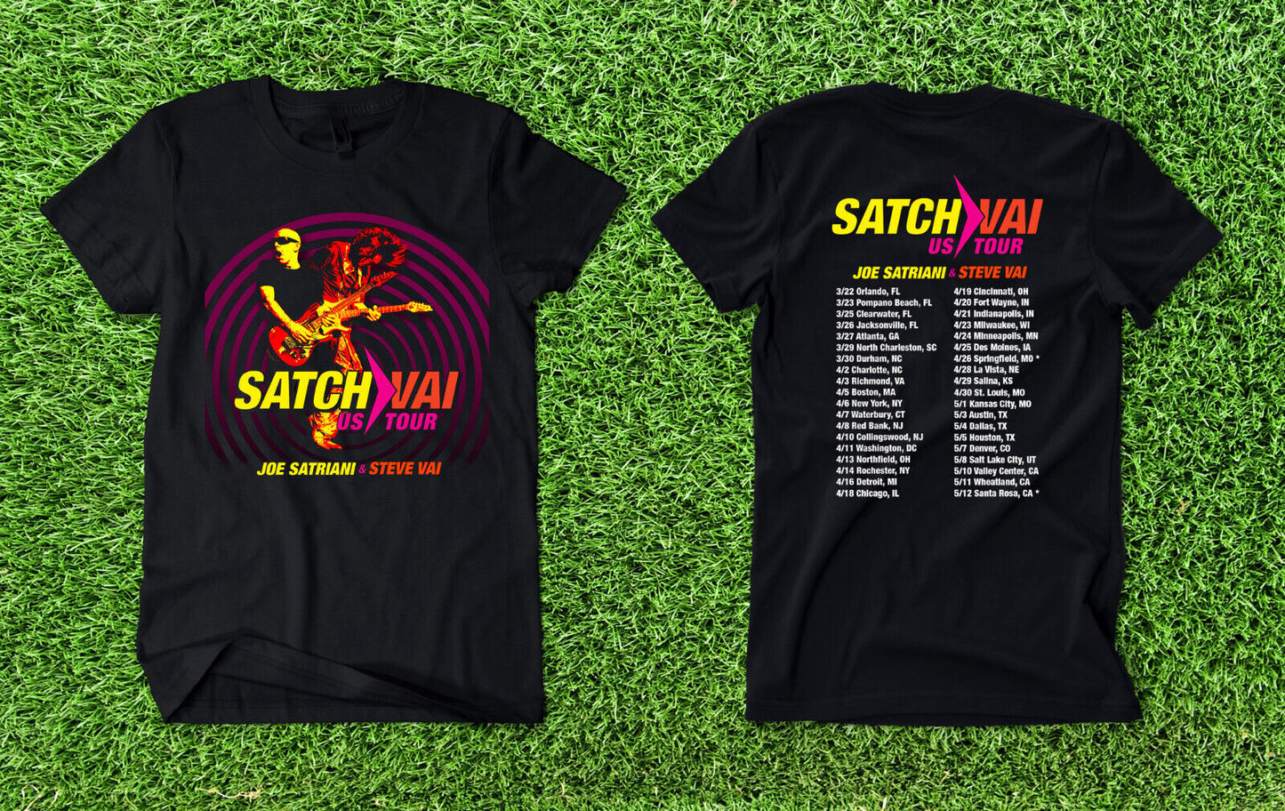 Joe Satriani and Steve Vai 2024 Tshirt