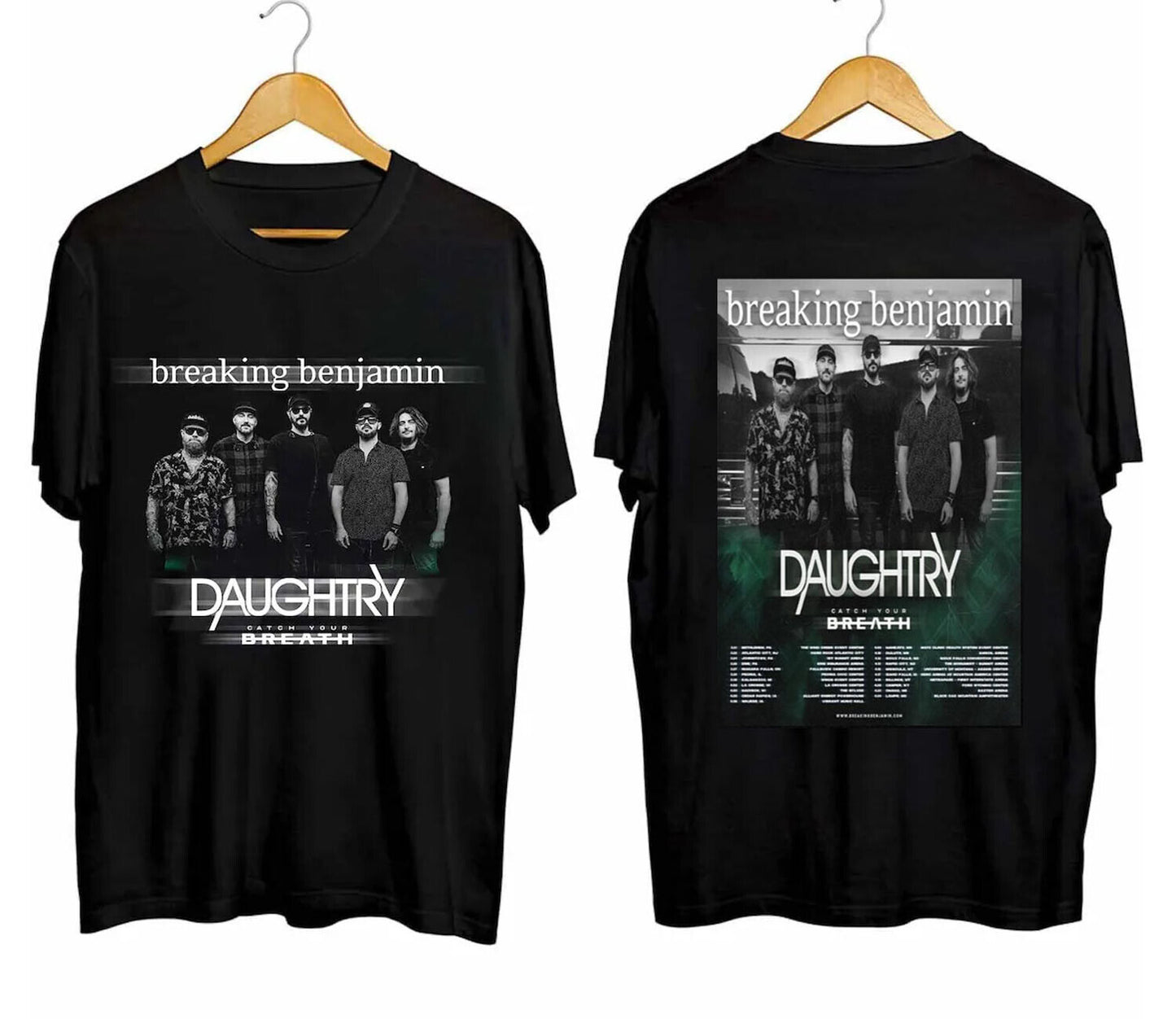 Breaking Benjamin US Tour 2024 Shirt, Breaking Benjamin Shirt