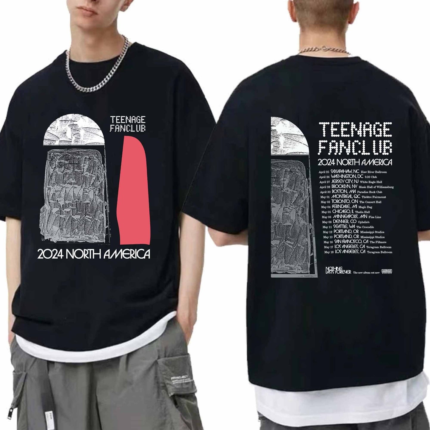 Teenage Fanclub 2024 Tour Shirt