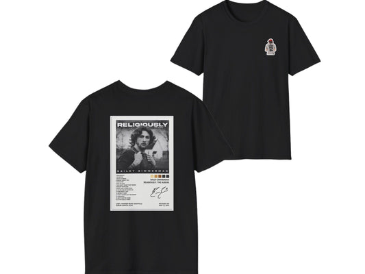 Bailey Zimmerman Shirt - 2024 Religiously Tour Tshirt - Bailey Zimmerman Merch