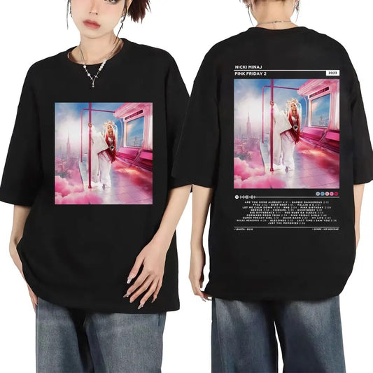 Rapper Nicki Minaj New Album Pink Friday 2 Graphic T Shirts