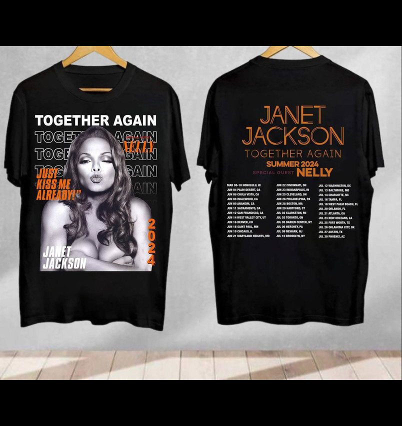 Janet Jackson Shirt, Janet Jackson Together Again Tour 2024 T Shirt