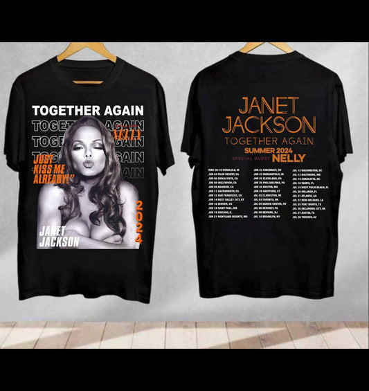 Janet Jackson Shirt, Janet Jackson Together Again Tour 2024 T Shirt