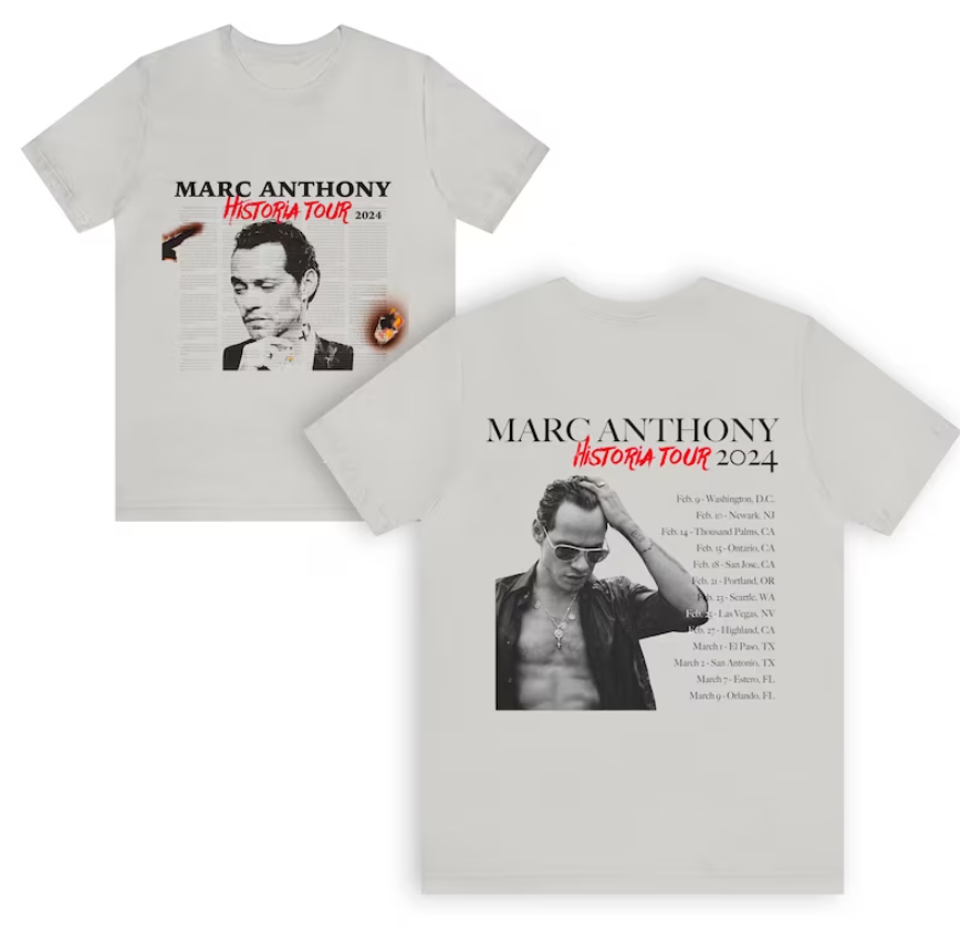 Historia 2024 Tour (Marc Anthony) Shirt