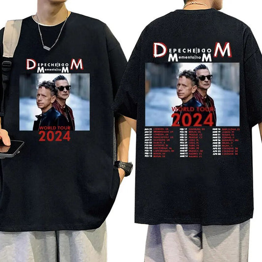 British Band Depeche Cool Mode Tour 2024 Graphic T Shirt