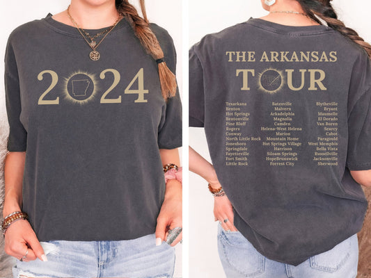 ARKANSAS Solar Eclipse 4.08.2024 Shirt