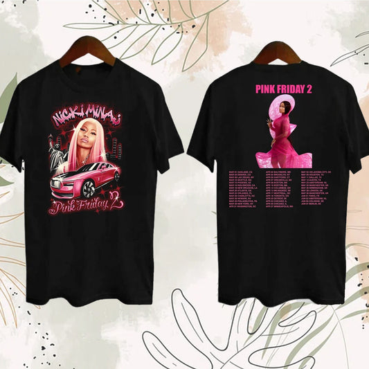 2024 Nicki Minaj Tour T-Shirt, Nicki Minaj Pink Friday 2 Concert Shirt