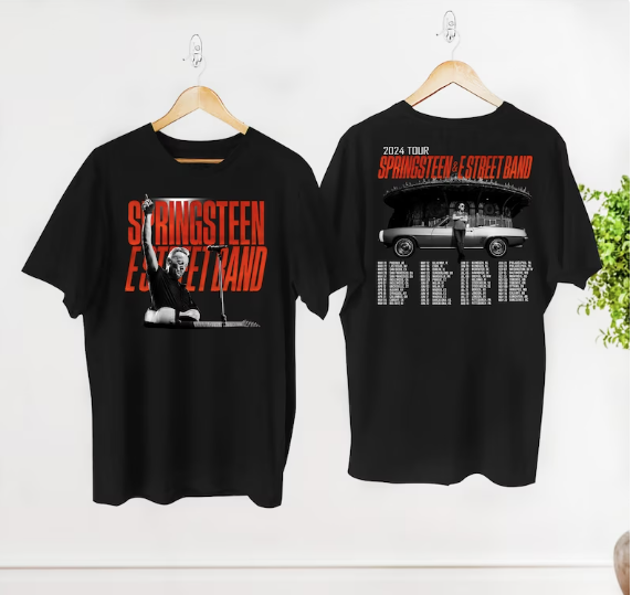 Bruce Springsteen And E Street 2024 Tour Shirt, E Street Shirt