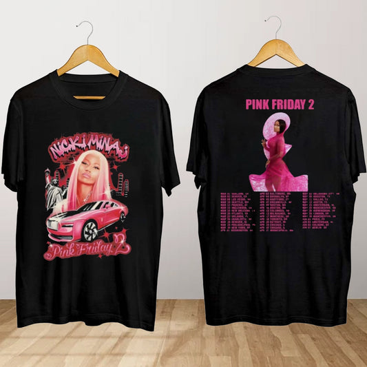 Nicki Minaj Shirt, Pink Friday 2 Tour T Shirt