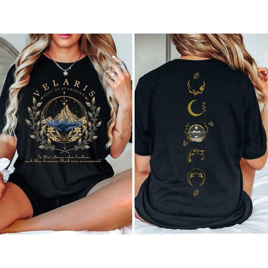 Velaris City Of Starlight Double Sided T-Shirt
