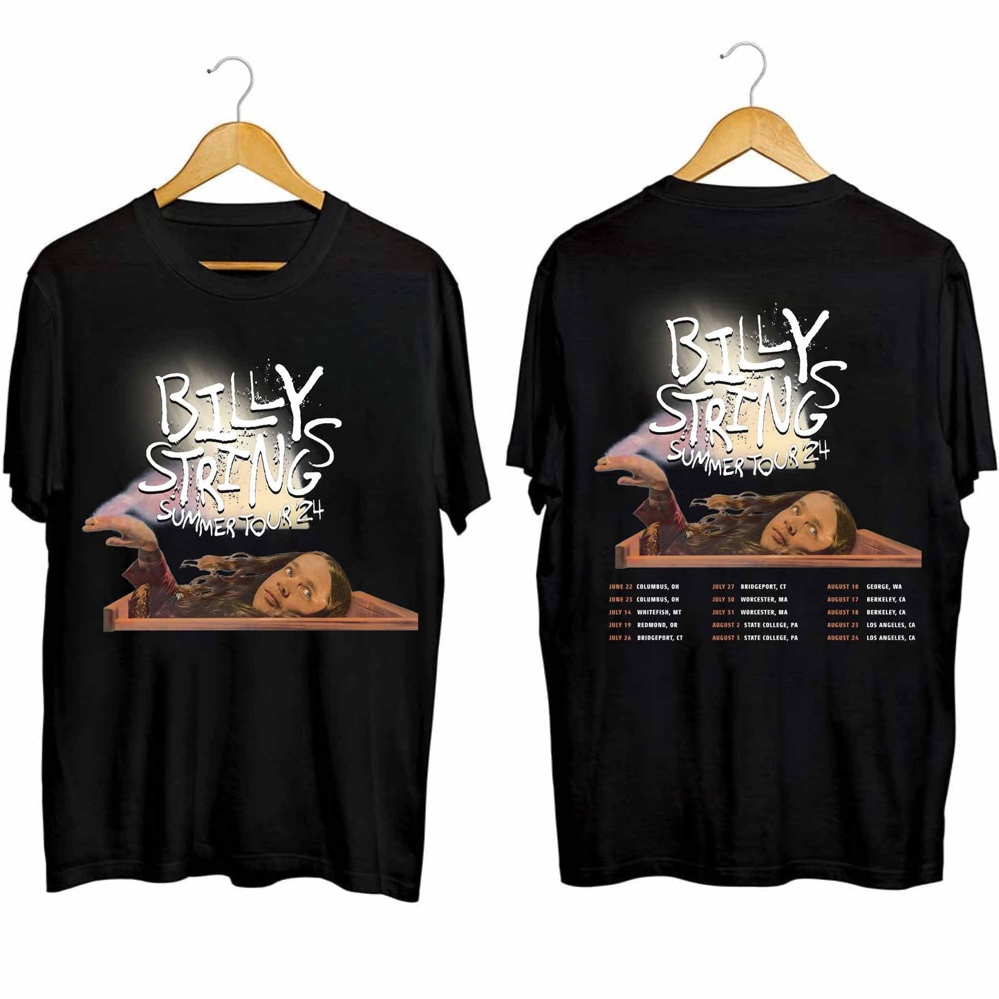 Billy Strings 2024 Concert Shirt, Billy Strings Summer 2024 Tour Shirt