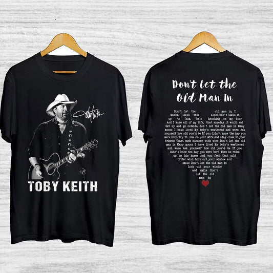 Toby Keith T-Shirt, Toby Keith In Memory 1961-2024 T-Shirt