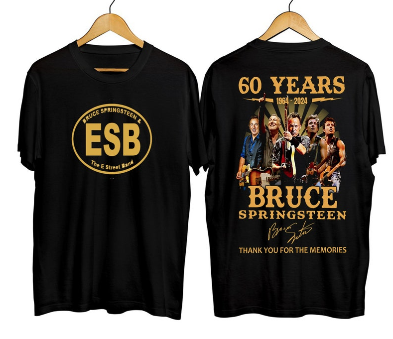 Bruce Springsteen 2024 Tour Shirt, Bruce Springsteen Shirt