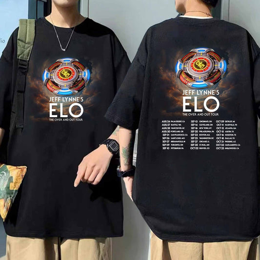 Jeff Lynne's ELO Over and Out FINAL Tour 2024 Shirt, Jeff Lynne's Elo 2024 Shirt