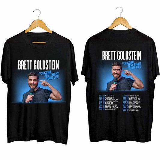 Brett Goldstein 2024 Tour Shirt, Brett Goldstein Fan Shirt