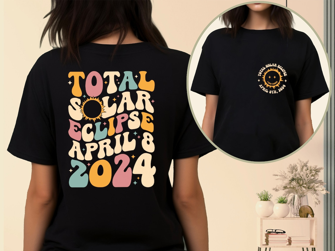 Solar Eclipse 2024 Shirt, April 8th 2024 Shirt