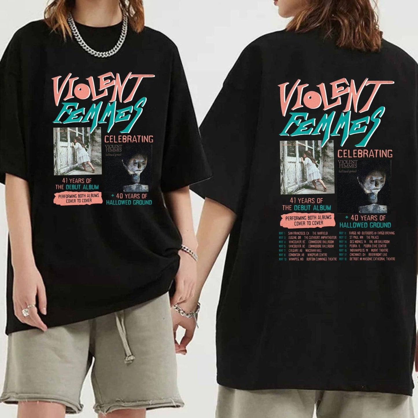 Violent Femmes 2024 Tour Shirt, Violent Femmes Band Fan