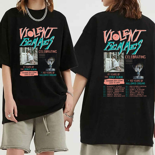 Violent Femmes 2024 Tour Shirt, Violent Femmes Band Fan