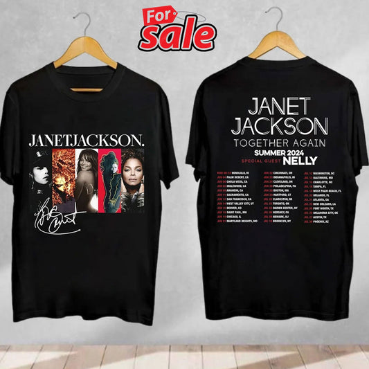 Janet Jackson Collection Singer T Shirt
