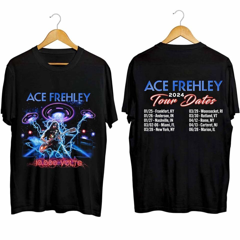 Frehleyâ€™s 2024 Shirt,Frehley Fan Shirt, Ace Frehley 2024 back shirt