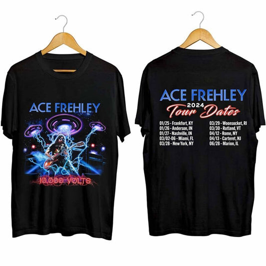 Frehleyâ€™s 2024 Shirt,Frehley Fan Shirt, Ace Frehley 2024 back shirt