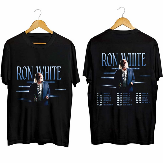 Ron White 2024 Tour T-Shirt Black