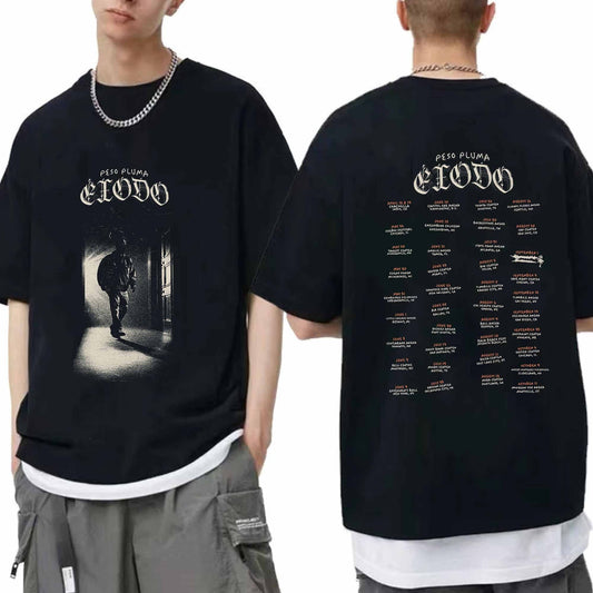 Peso Pluma Exodo Tour 2024 Shirt, Peso Pluma Fan Shirt