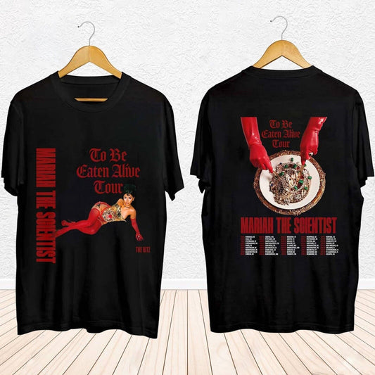 Mariah The Scientist - To Be Eaten Alive Tour 2024 T-Shirt, 2024 Concert Shirt