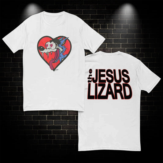 Funny Vintage Jesus Lizards Fall Winter Tour T-Shirt