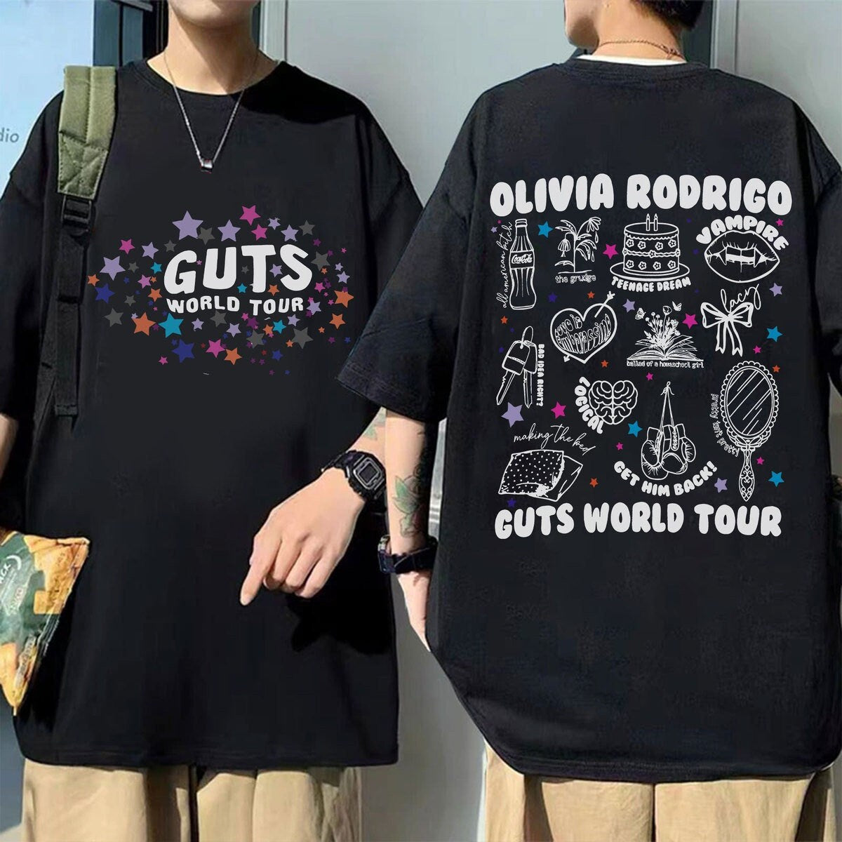 Olivia Rodrigo Guts World Tour 2024 Shirt, Guts Olivia 2024 World Tour