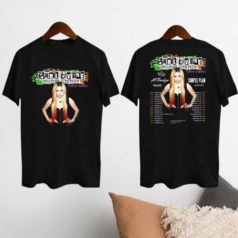 Avril Lavigne 2024 Tour Shirt