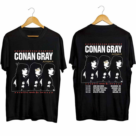 Conan Gray - Found Heaven On Tour 2024 Australia Shirt, Conan Gray Shirt