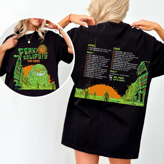 ferxxocalipsis Music Tour 2024 Double Sided Shirt