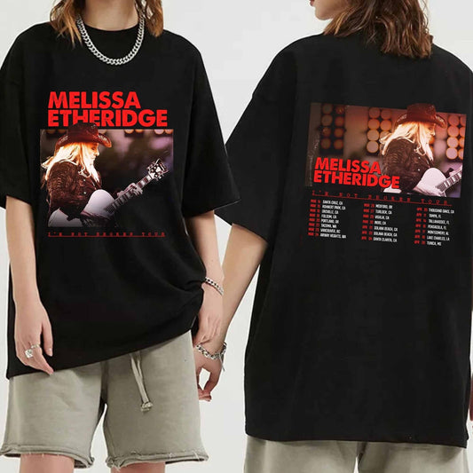 Melissa Etheridge I'm Not Broken 2024 US Tour Shirt, Melissa Etheridge Fan Shirt