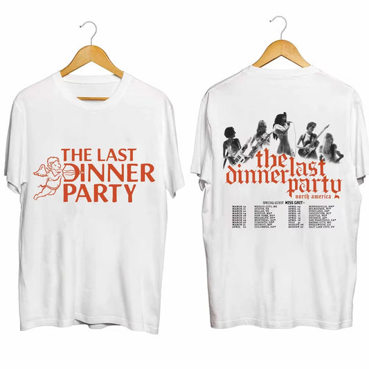 The Last Dinner Party 2024 Tour Shirt, The Last Dinner Party Band Fan Shirt