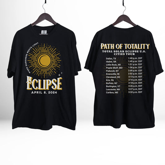 Total Solar Eclipse 2024 Shirt