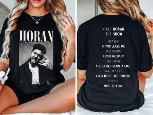 Both Side - Niall Horan Full Tracklist Tour 2024 Shirt