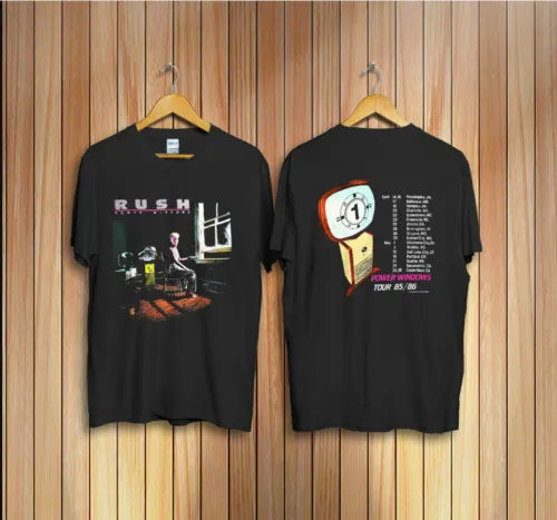 SALE!! Rush Power Windows Tour 1985 T-Shirt