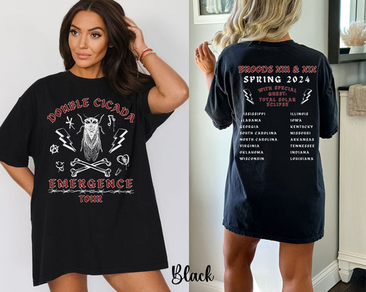 Cicada Shirt Periodical Cicada Brood 2024 Shirt, Funny Cicada Shirt