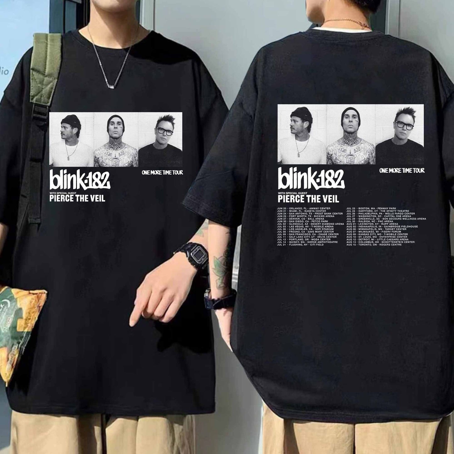 B182 One More Time 2024 Tour Shirt, Rock Band B182 Shirt