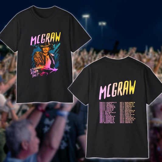 Tim McGraw Tour Shirt 2024 Standing Room Only t-shirt