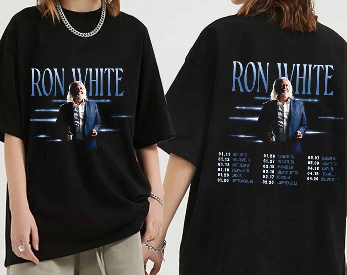 Ron White 2024 Concert Shirt For Fan Ron White 2024 Tour Shirt