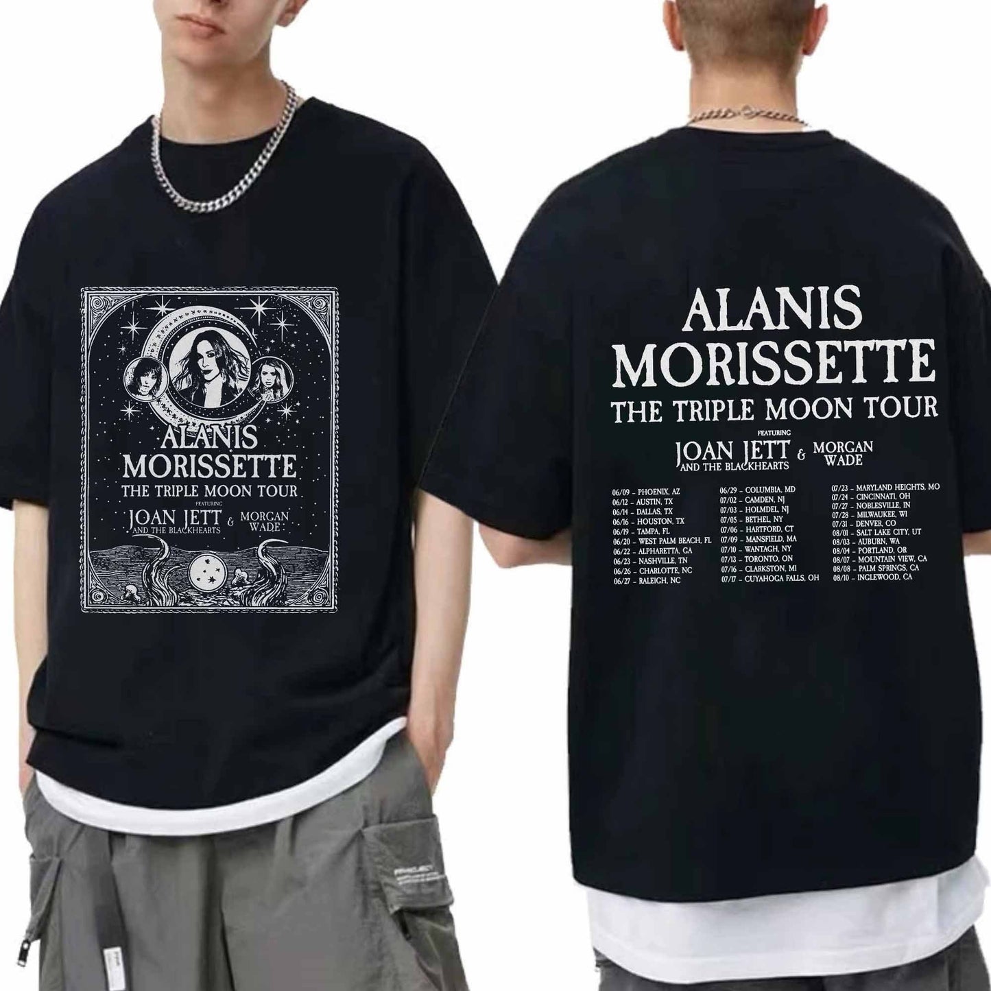Alanis Morissette The Triple Moon Tour 2024 Shirt