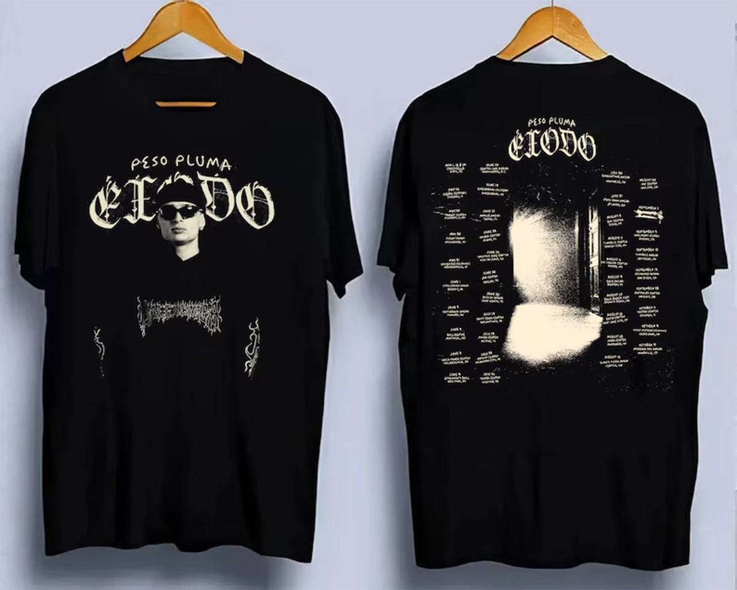 Vintage 90s Style Peso Pluma Tour T-Shirt