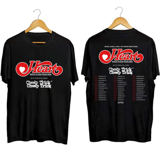 Heart 2024 Tour Shirt, Heart Band Fan Shirt, Heart 2024 Concert Shirt