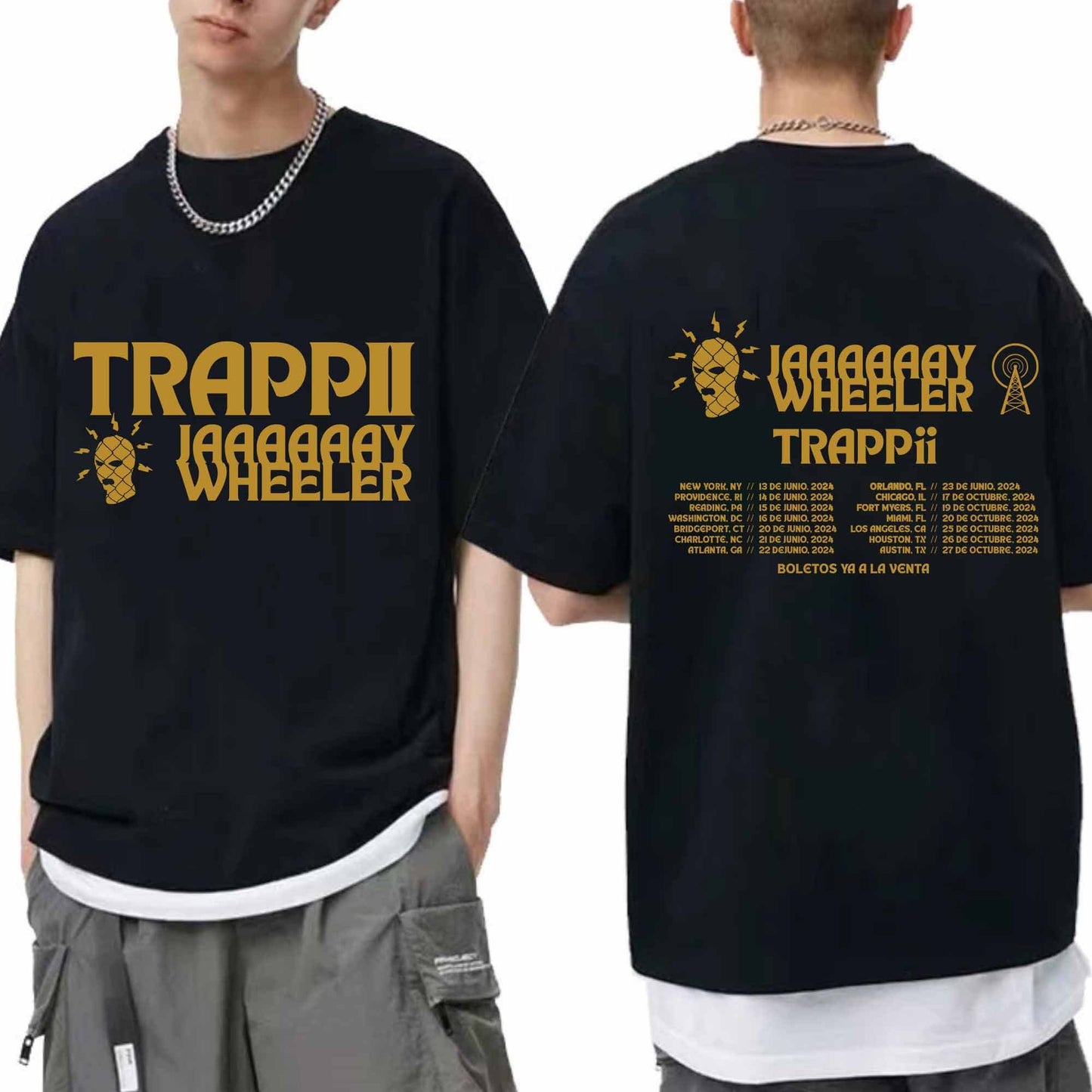 Jay Wheeler - Trappii 2024 Tour Shirt